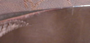 WOOD Hughes SILVER Ladle - LARGE - ANTIQUE -
