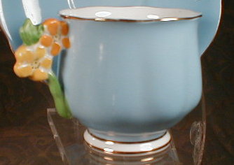 FLOWER Handle Cup & Saucer Royal ALBERT Crown