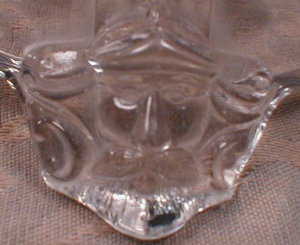 Bearded VIKING Covered FOOTED Jar - BROKUNIER -
