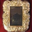 STERLING Silver REPOUSSE Frame, Florence Italy