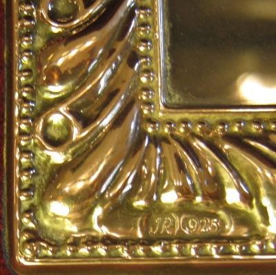 STERLING Silver REPOUSSE Frame