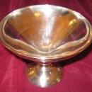 Georg Jensen Style Sterling Silver Pedestal Bowl