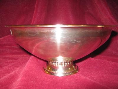 MODERNE Sterling Silver - Georg Jensen Style - Footed Bowl