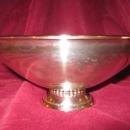 MODERNE Sterling Silver - Georg Jensen Style - Footed Bowl