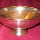MODERNE Sterling Silver - Georg Jensen Style - Footed Bowl