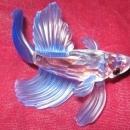 SWAROVSKI Siamese Fighting Fish - BLUE -