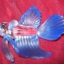 SWAROVSKI Siamese Fighting Fish - BLUE -