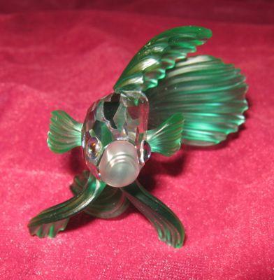 SWAROVSKI Siamese Fighting Fish - GREEN -
