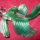 SWAROVSKI Siamese Fighting Fish - GREEN -