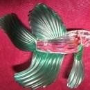 SWAROVSKI Siamese Fighting Fish - GREEN -