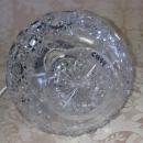 Beaux Arts Crystal PERFUME Bottle SILVER Top ANTIQUE-
