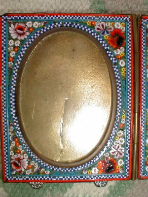 MICROmosaic DOUBLE Frame ITALY - Antique -