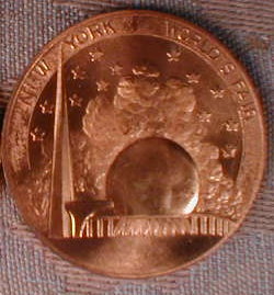 NY WORLDS Fair TOKEN Communications BUILDING