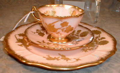 HAMMERSLEY Lunch SET for 12 Pink+GOLD -36 pcs-