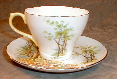 Shelley DAFFODIL Time TRIO -Cup SAUCER Plate-