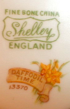 Shelley DAFFODIL Time TRIO -Cup SAUCER Plate-