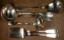 Bailey BANKS Biddle SILVER Serving PIECES (6) -