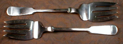 Bailey BANKS Biddle SILVER Serving PIECES (6) -