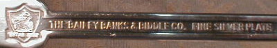 Bailey BANKS Biddle SILVER Serving PIECES (6) -