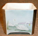 Hand PAINTED Vase 4 SEASONS - Antique -