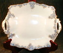 CAULDON Forget-ME-Nots SERVING Plate - ANTIQUE-