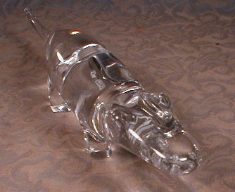 ALLIGATOR Crocodile CRYSTAL Figure -LARGE-