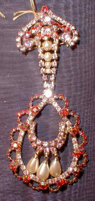 HUGE Pin with DANGLES - Very LARGE - Vintage -