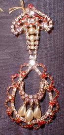 HUGE Pin with DANGLES - Very LARGE - Vintage -