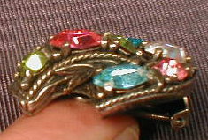 HOLLYCRAFT Rhinestone EARRINGS -Vintage-