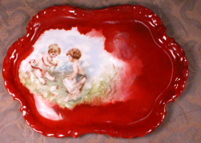 ROSENTHAL Tray CHERUBS Angels - Monbijou HP -