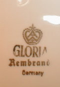 GERMAN Decorative PLATE Kaufmann DESIGN Gloria