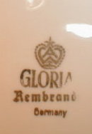 GERMAN Decorative PLATE Kaufmann DESIGN Gloria