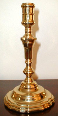 BALDWIN Brass Candlesticks 8.5 in PAIR