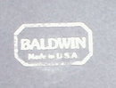 BALDWIN Brass Candlesticks 8.5 in PAIR