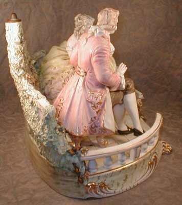 ITALIAN Figural SCENE - LARGE -