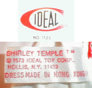 Shirley TEMPLE Doll BOXED - Ideal #1125 Vintage