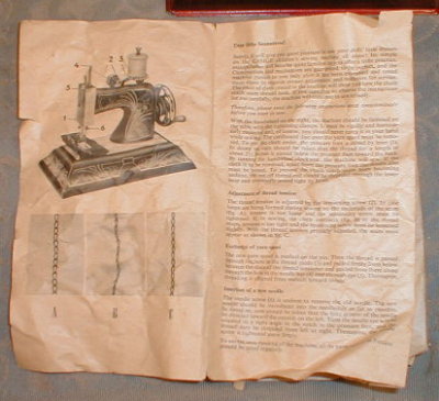 CASIGE Sewing Machine #1650 Box - GERMANY -