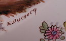 FRENCH Faience CHARGER Signed DuCroc -ANTIQUE-