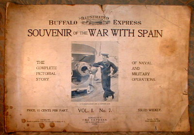SPANISH American WAR History -BUFFALO Currier-