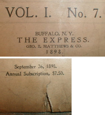 SPANISH American WAR History -BUFFALO Currier-