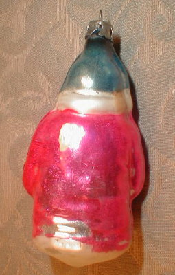 SANTA Christmas Ornament ANTIQUE - Figural -