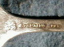Whiting KING ALBERT Ice CREAM Forks 6 -STERLING