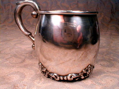 STERLING Silver Mug - Hartford Co. - ANTIQUE -