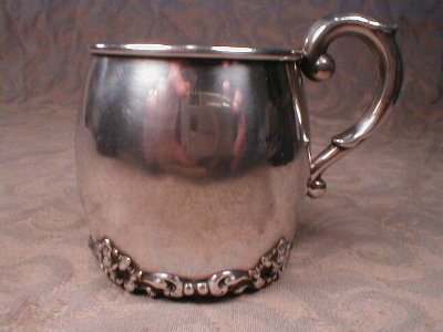 STERLING Silver Mug - Hartford Co. - ANTIQUE -