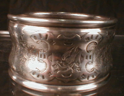 GERMAN Silver NAPKIN Ring ALPACA Berndorf