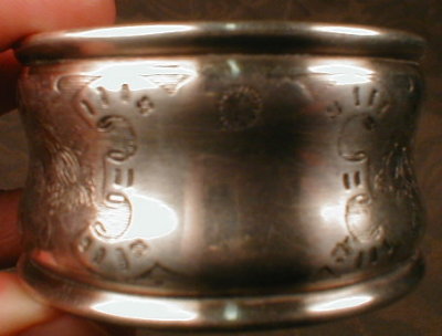 GERMAN Silver NAPKIN Ring ALPACA Berndorf