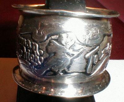 WITCH Sterling NAPKIN Ring NURSERY Rhyme