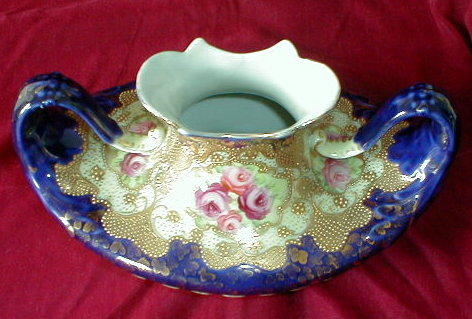 Nippon NOUVEAU Vase MORIAGE Cobalt - ANTIQUE -