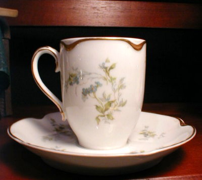 HAVILAND Limoges CHOCoLATE Set-Pot+CUPS+Saucers