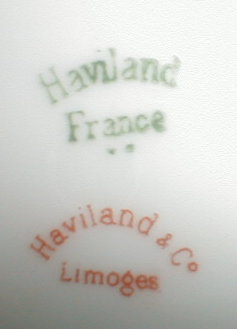 HAVILAND Limoges CHOCoLATE Set-Pot+CUPS+Saucers